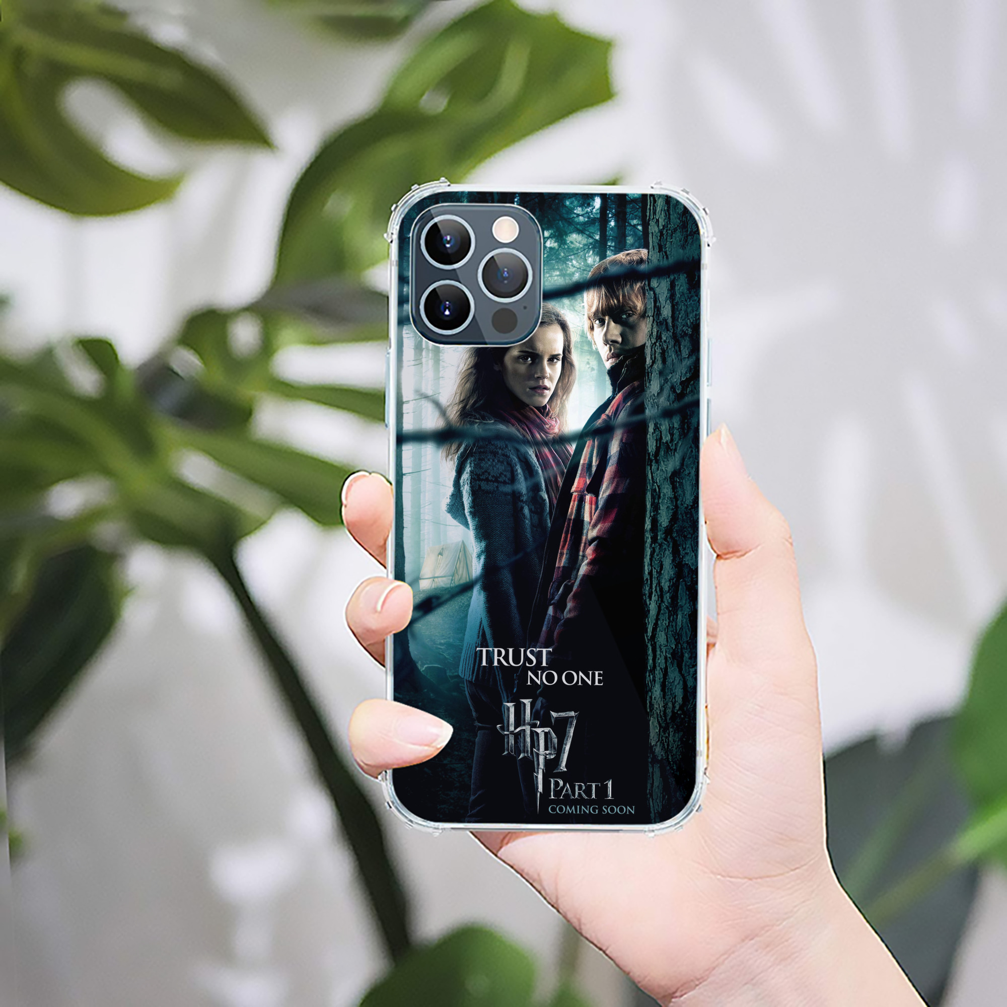 （画像用） Harry Potter ハリー・ポッターシリーズ 【iPhone 12シリーズ対応】透明スマホケース（クリアソフトケース）